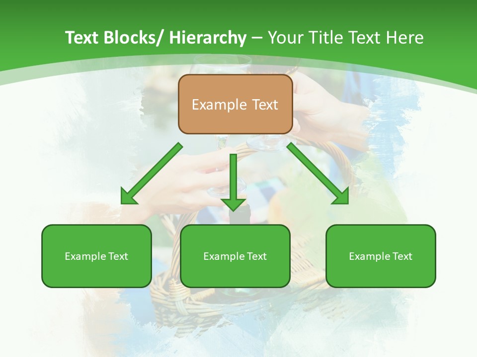 Illustration Two Green PowerPoint Template