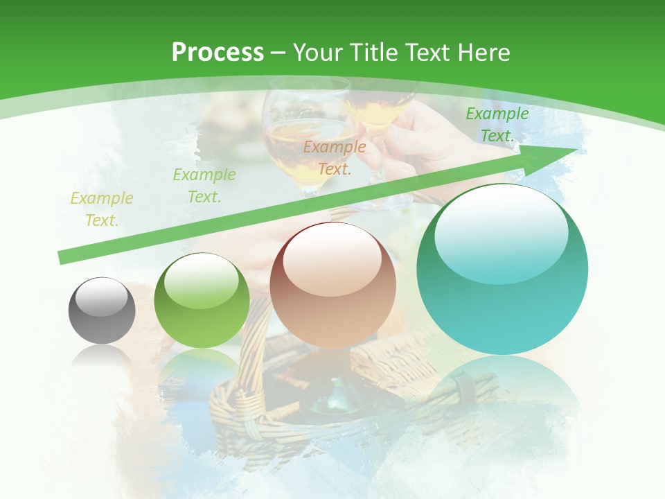 Illustration Two Green PowerPoint Template