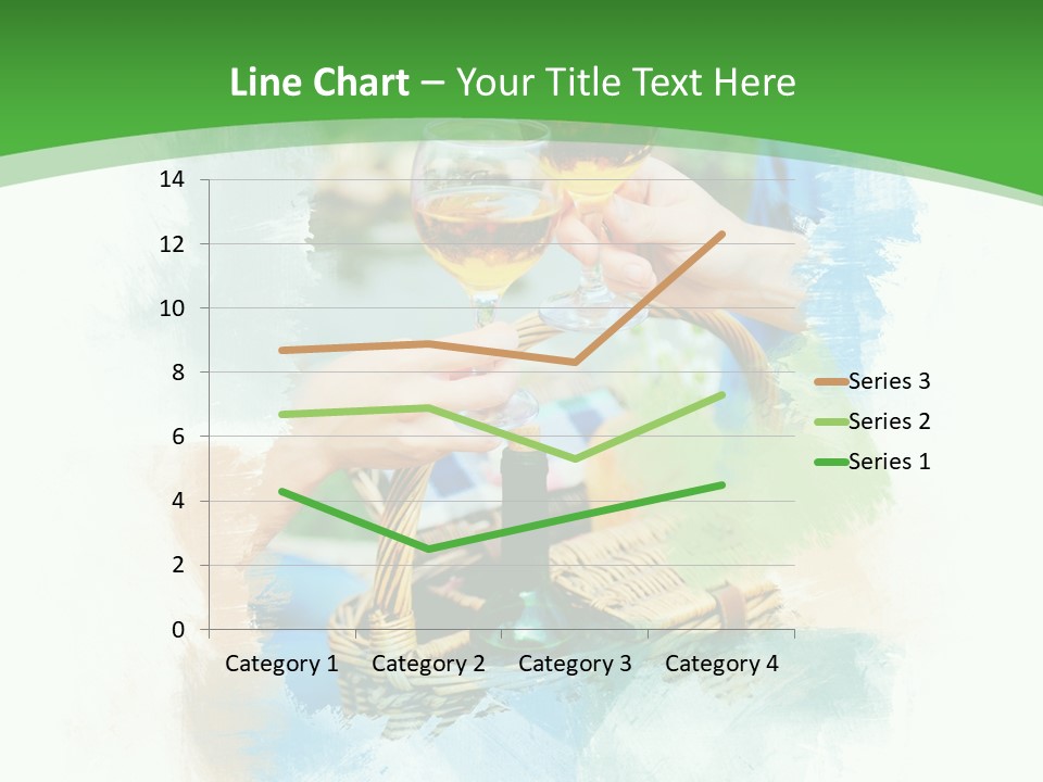 Illustration Two Green PowerPoint Template