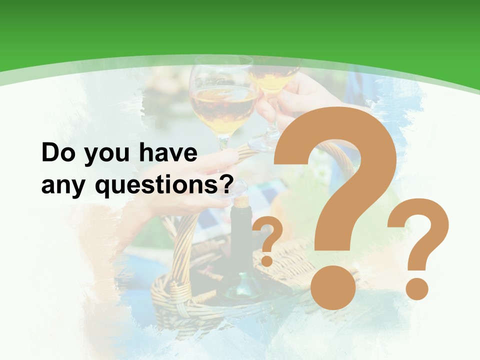 Illustration Two Green PowerPoint Template