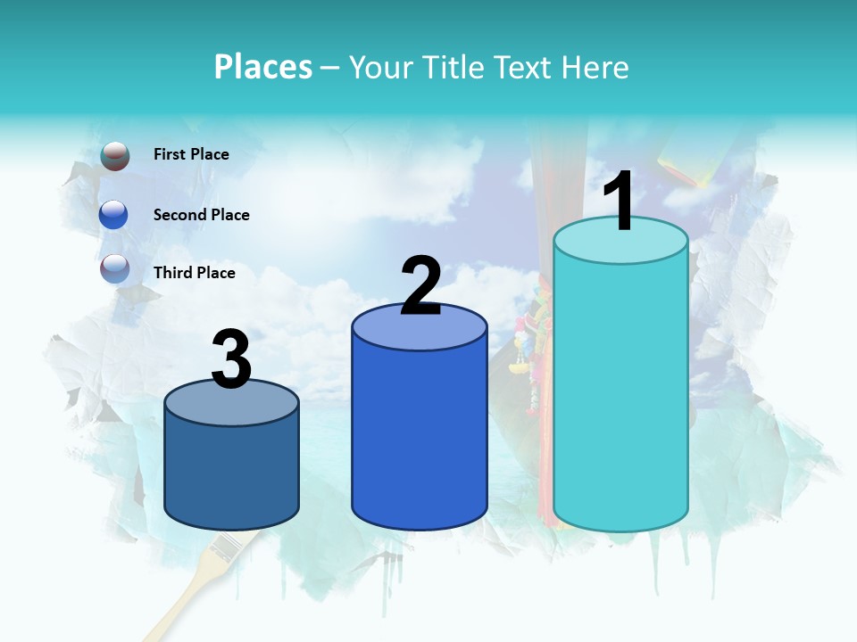 Sketching Sunny Paper PowerPoint Template