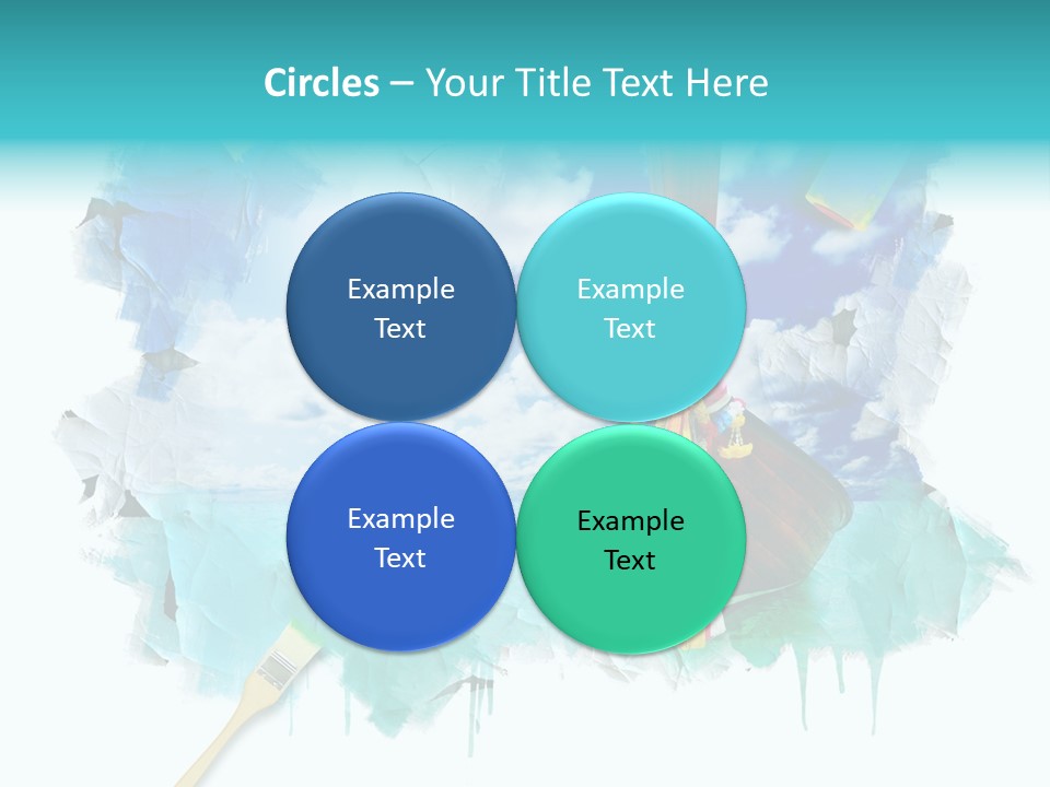 Sketching Sunny Paper PowerPoint Template