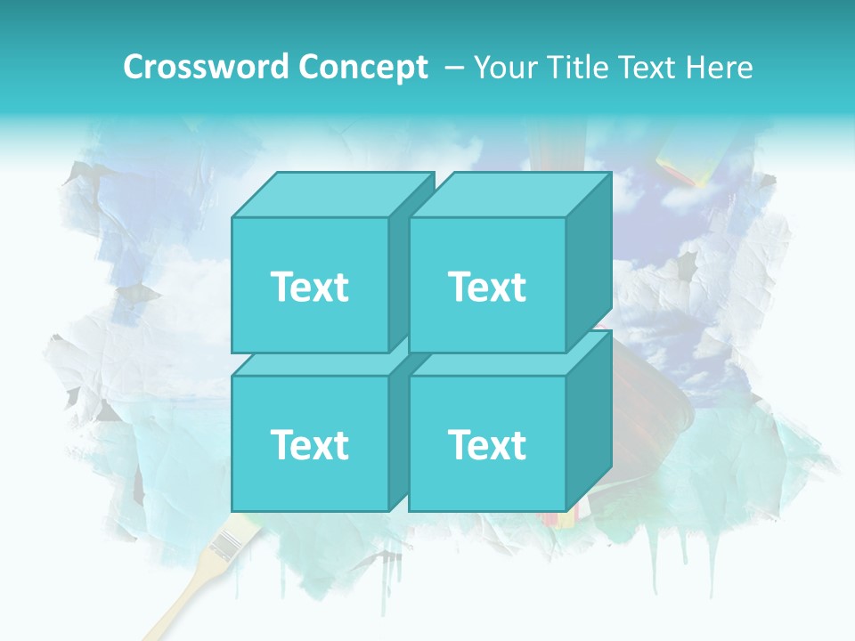 Sketching Sunny Paper PowerPoint Template