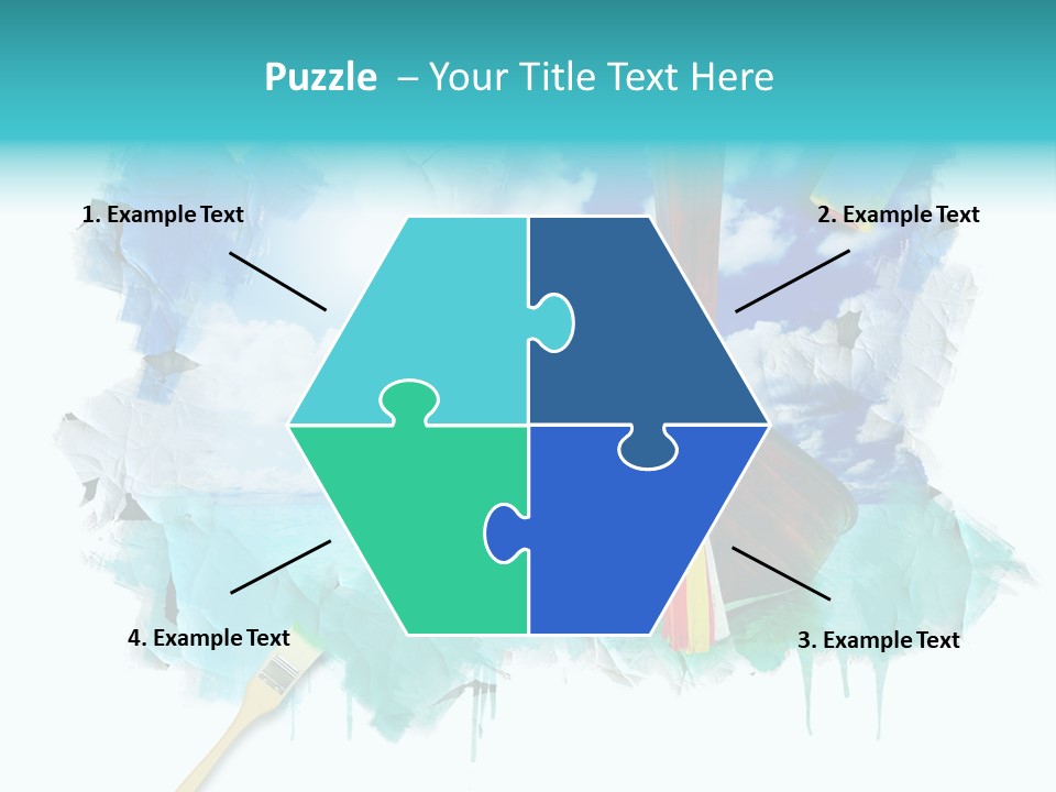 Sketching Sunny Paper PowerPoint Template