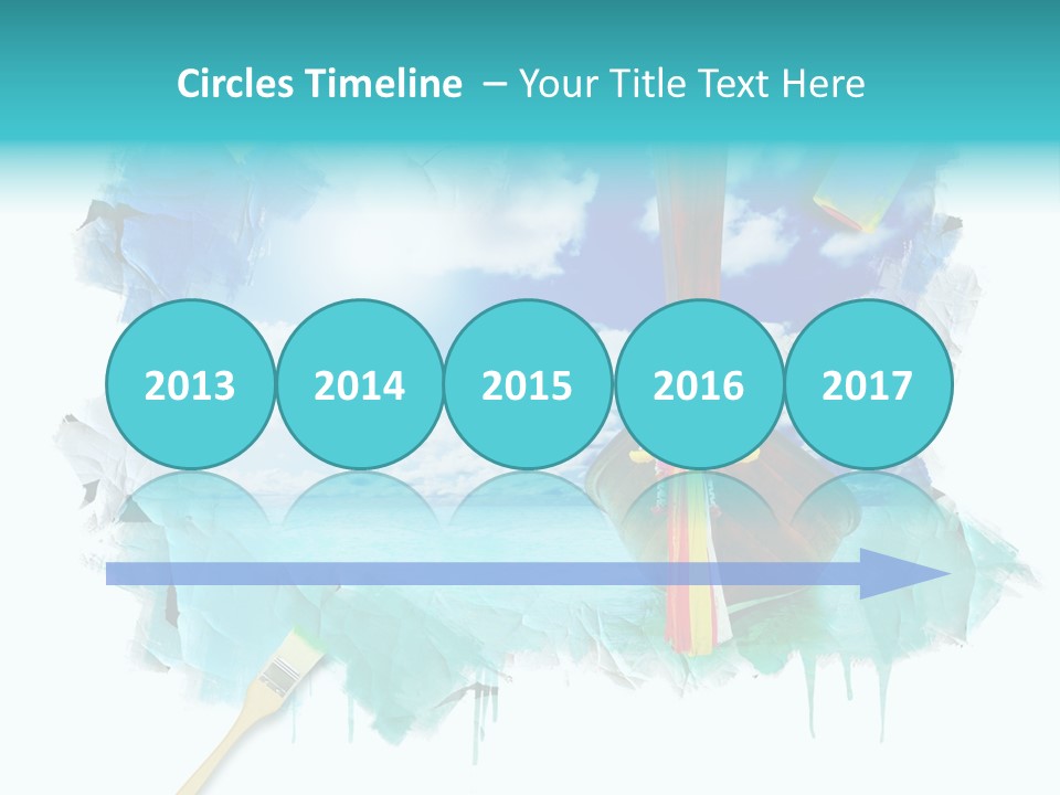 Sketching Sunny Paper PowerPoint Template