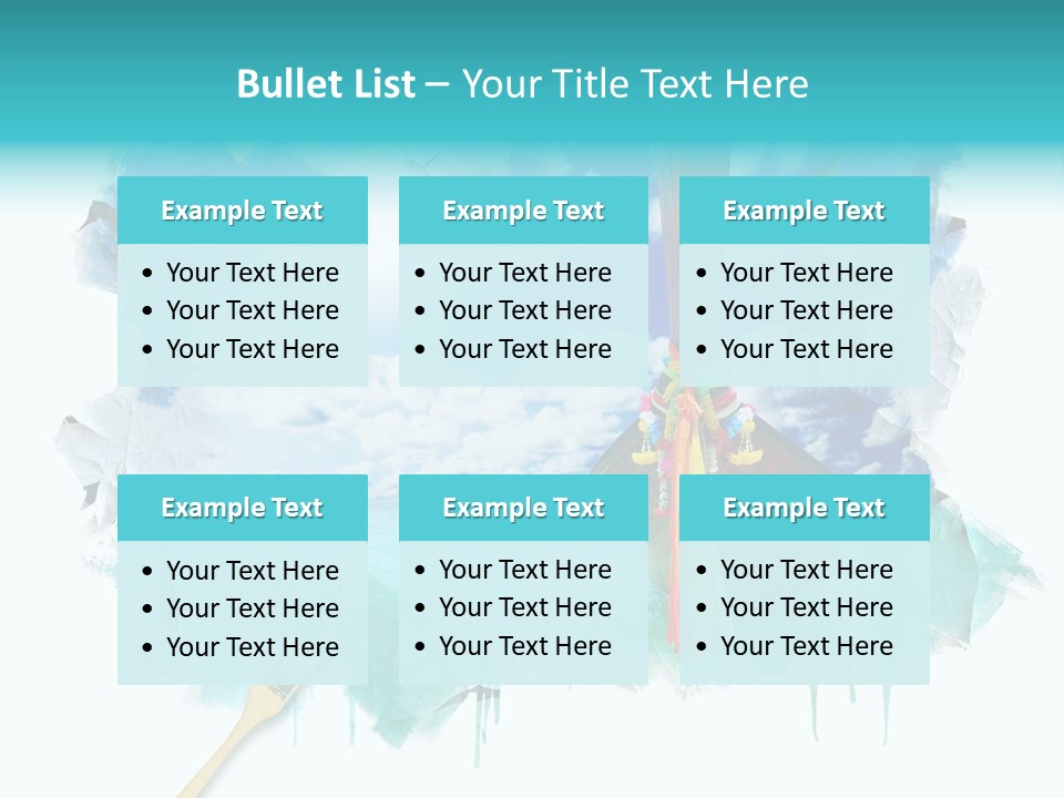 Sketching Sunny Paper PowerPoint Template