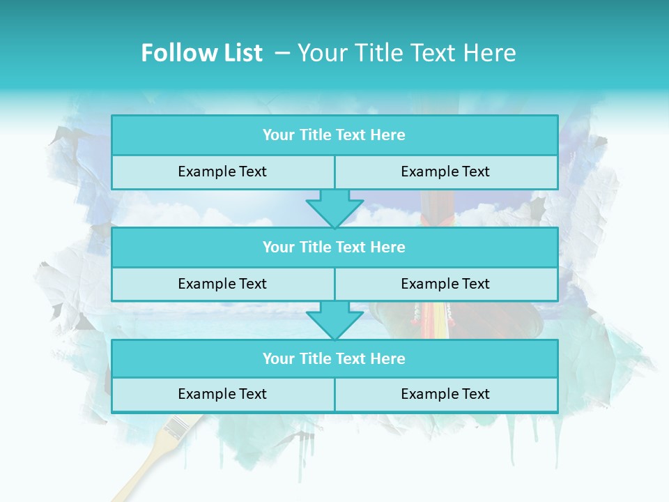Sketching Sunny Paper PowerPoint Template