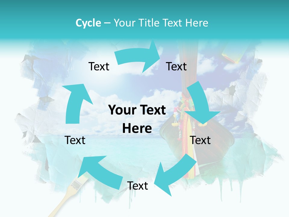 Sketching Sunny Paper PowerPoint Template