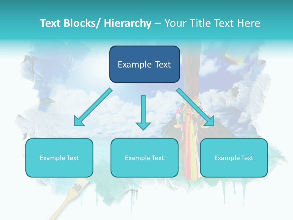 Sketching Sunny Paper PowerPoint Template