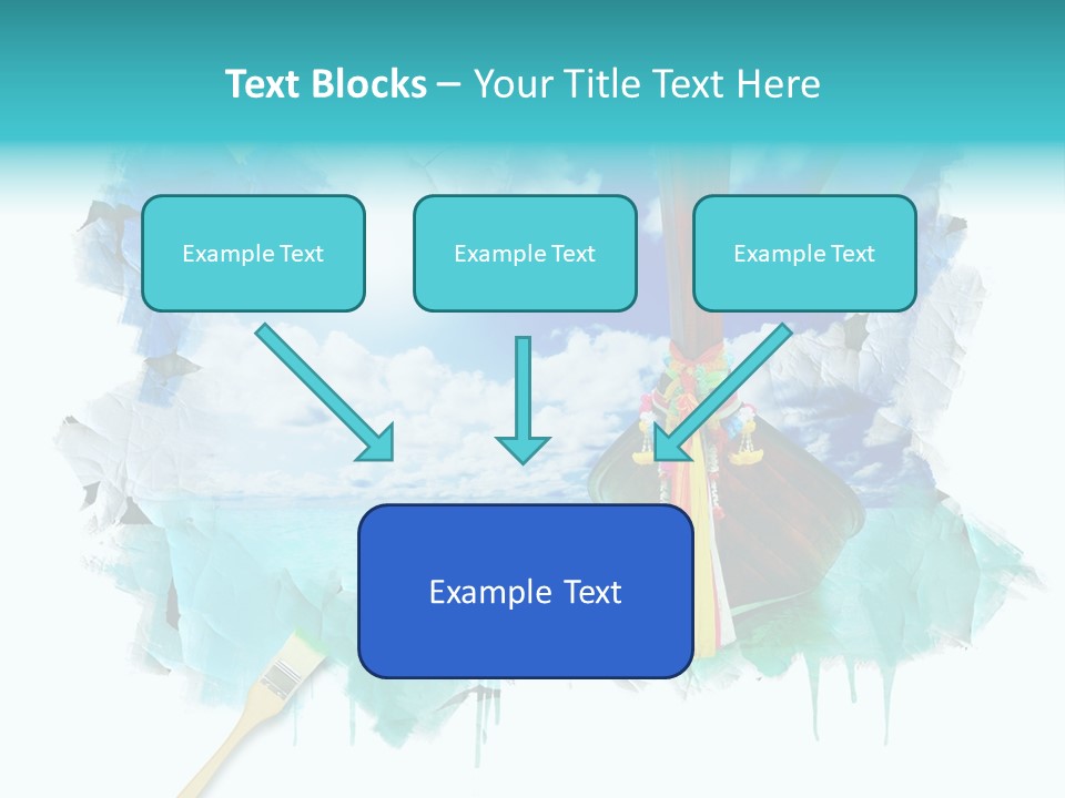 Sketching Sunny Paper PowerPoint Template