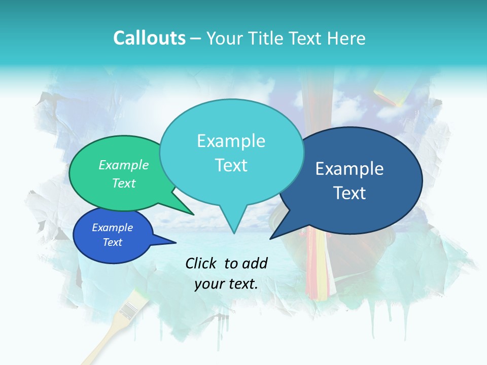 Sketching Sunny Paper PowerPoint Template