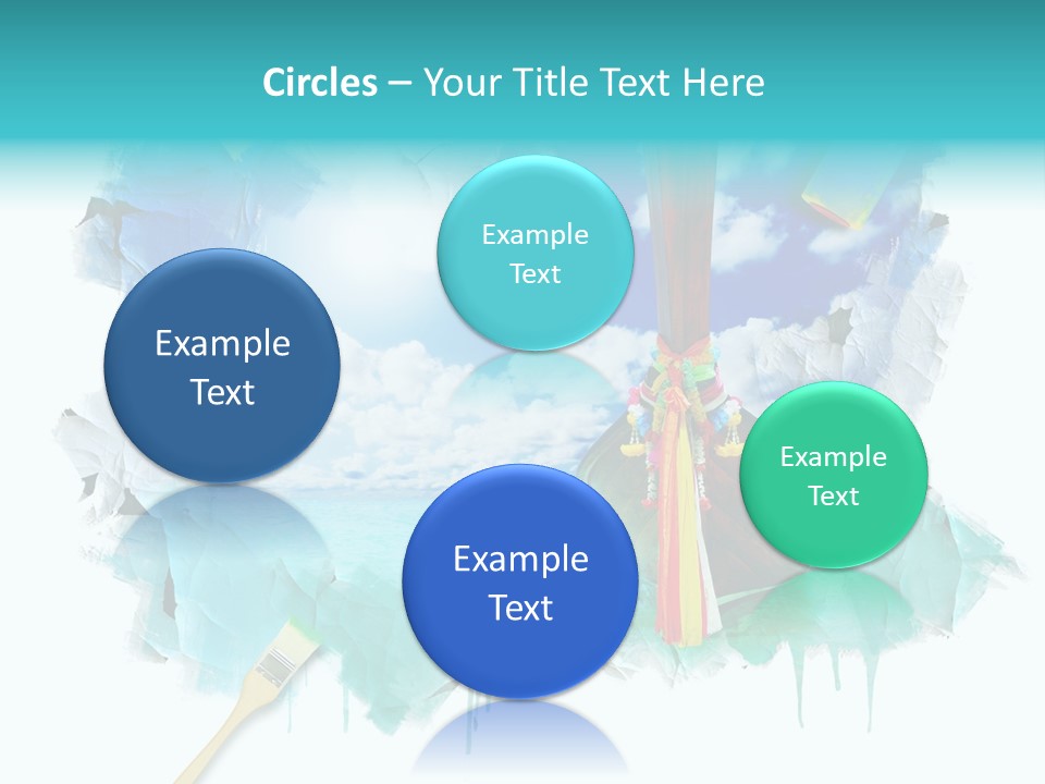 Sketching Sunny Paper PowerPoint Template