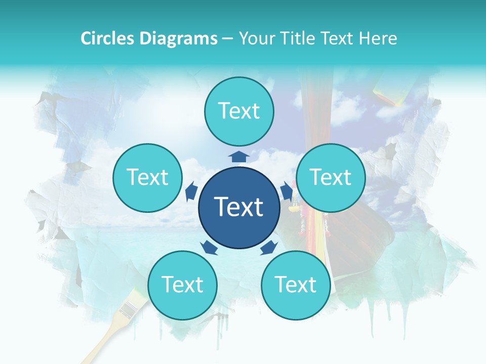 Sketching Sunny Paper PowerPoint Template