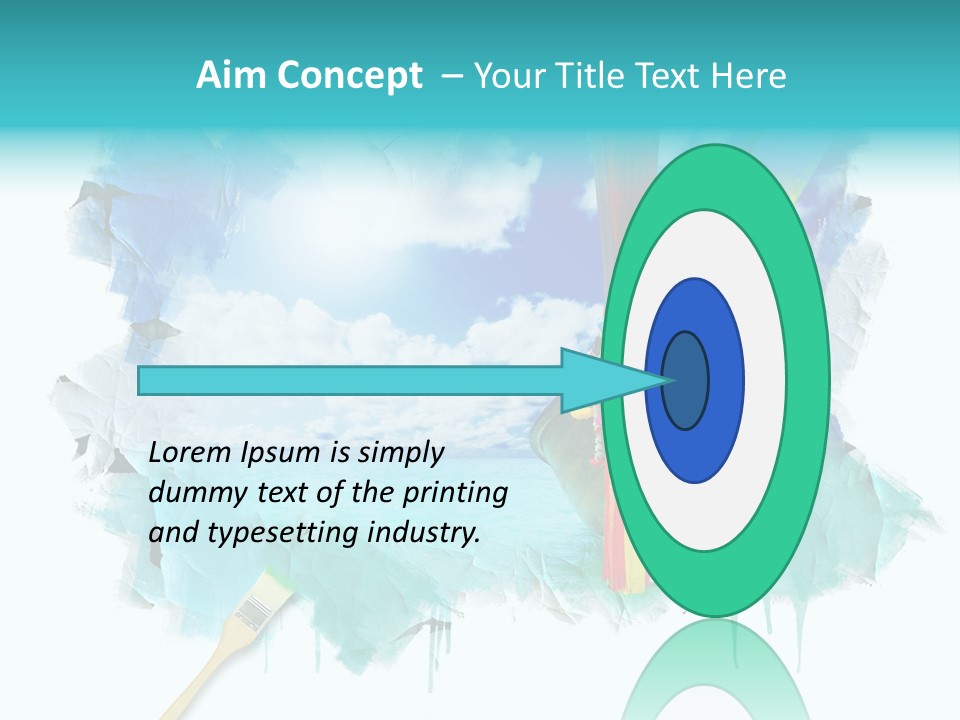 Sketching Sunny Paper PowerPoint Template