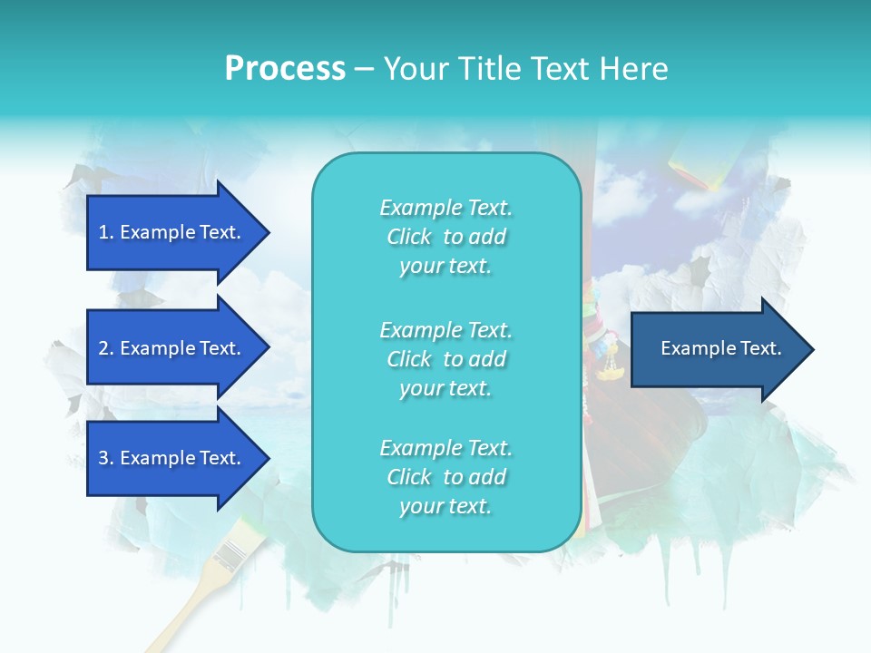 Sketching Sunny Paper PowerPoint Template