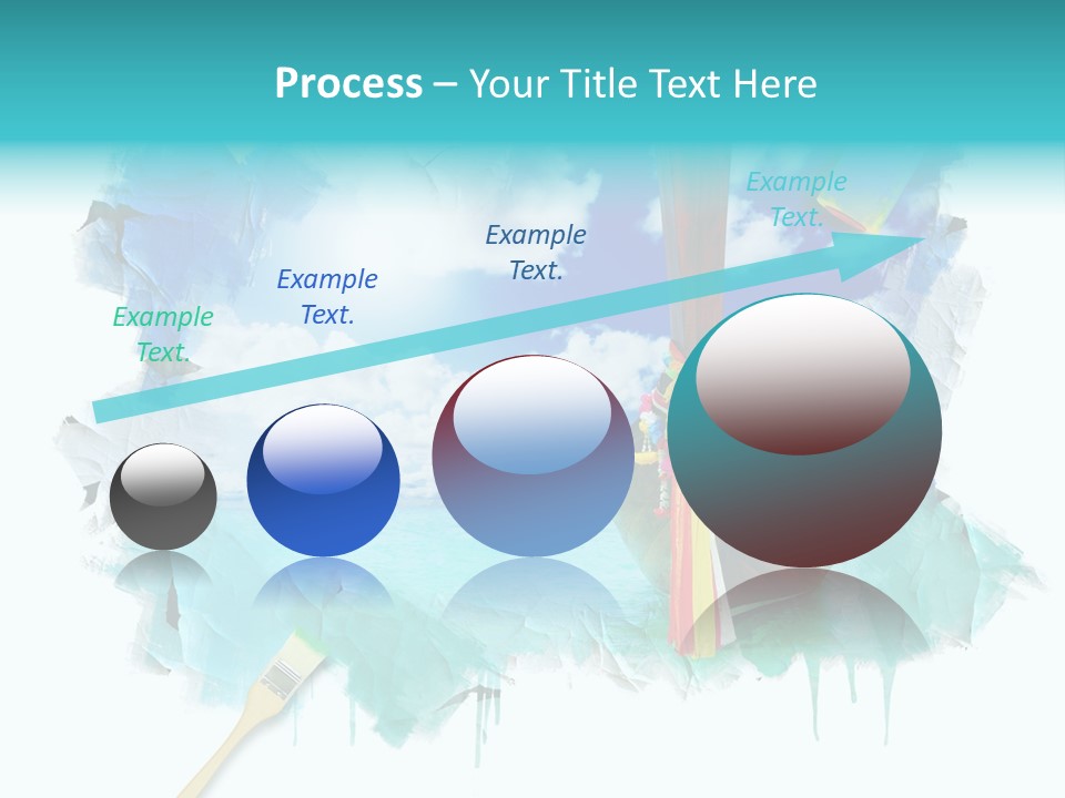 Sketching Sunny Paper PowerPoint Template