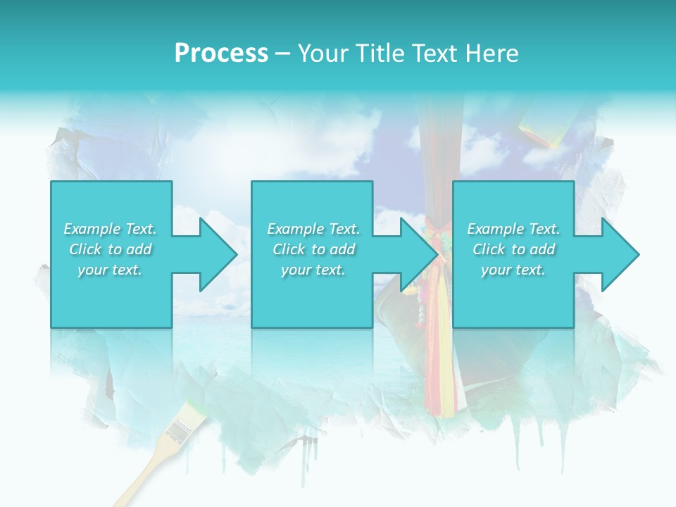 Sketching Sunny Paper PowerPoint Template