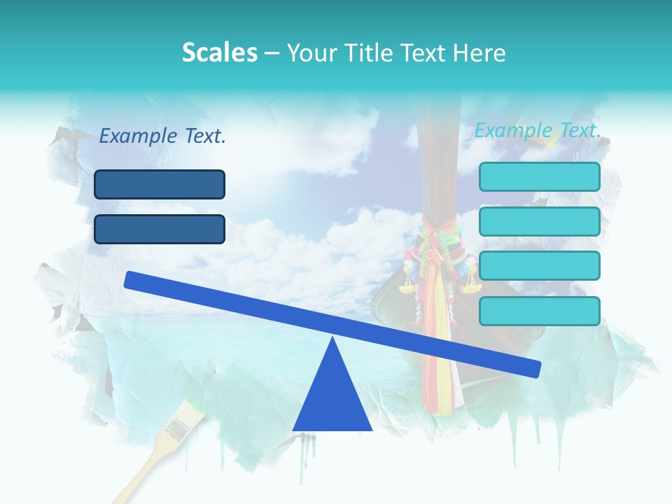 Sketching Sunny Paper PowerPoint Template