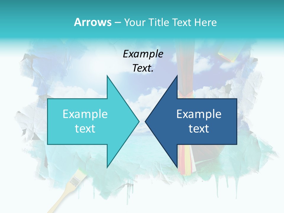 Sketching Sunny Paper PowerPoint Template