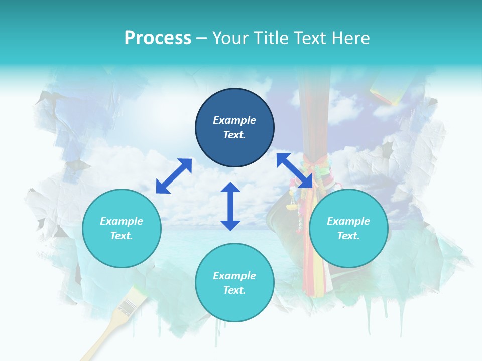 Sketching Sunny Paper PowerPoint Template