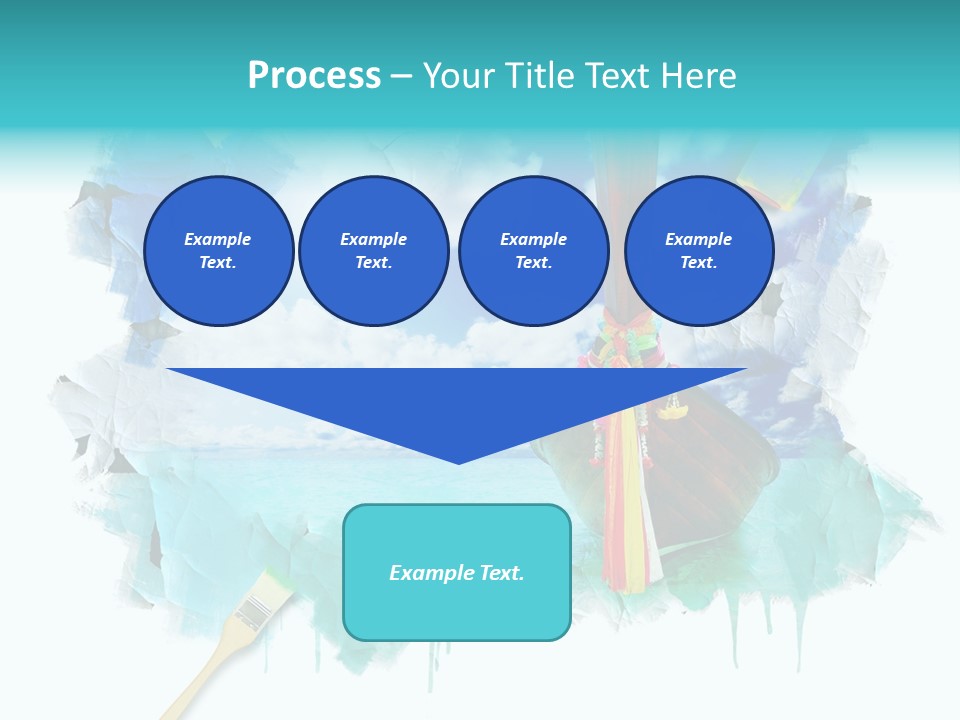 Sketching Sunny Paper PowerPoint Template