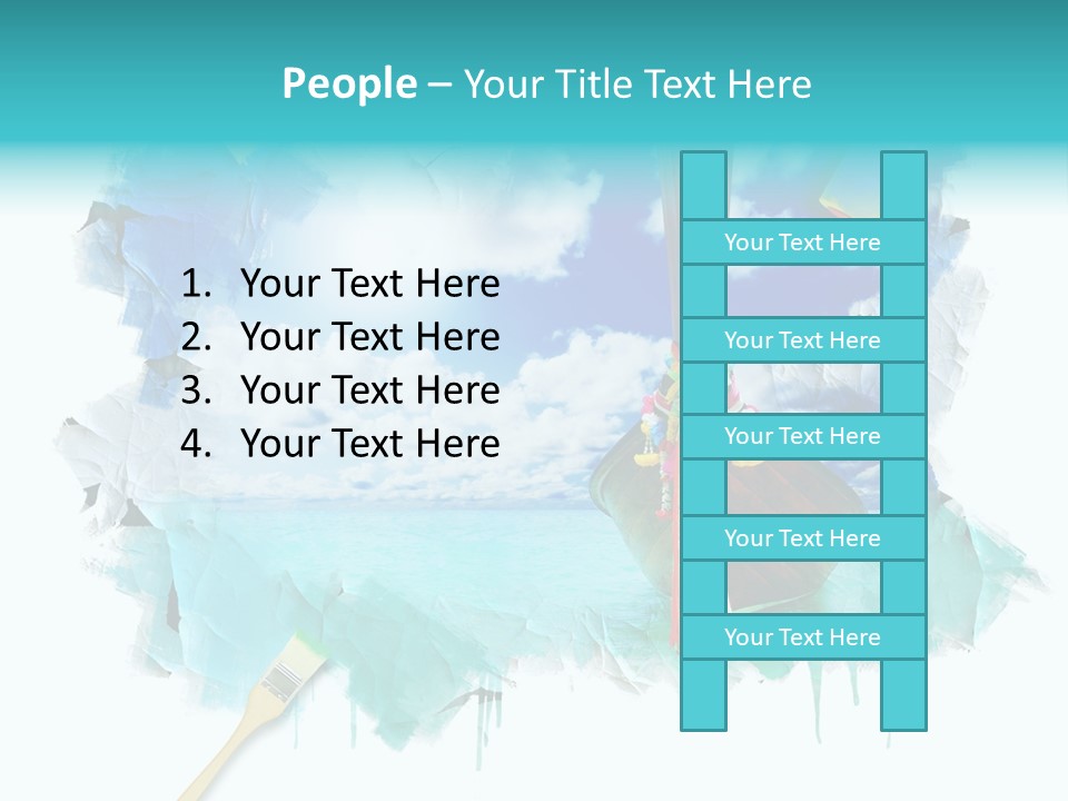 Sketching Sunny Paper PowerPoint Template