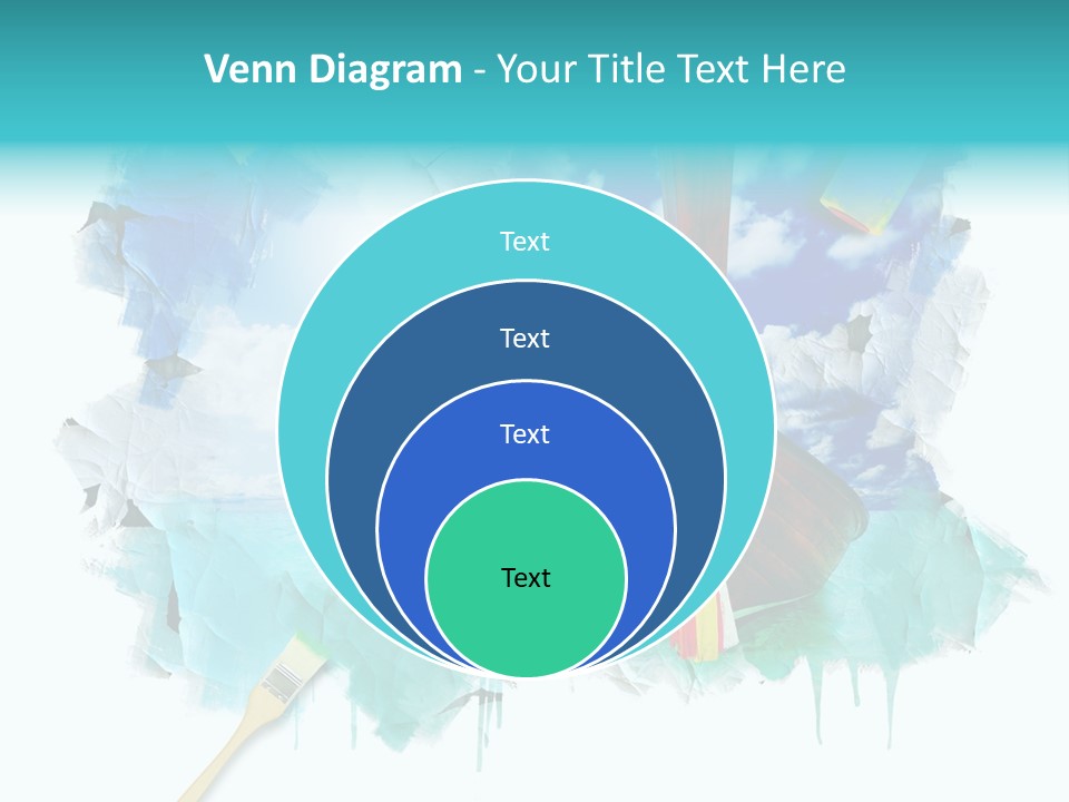 Sketching Sunny Paper PowerPoint Template