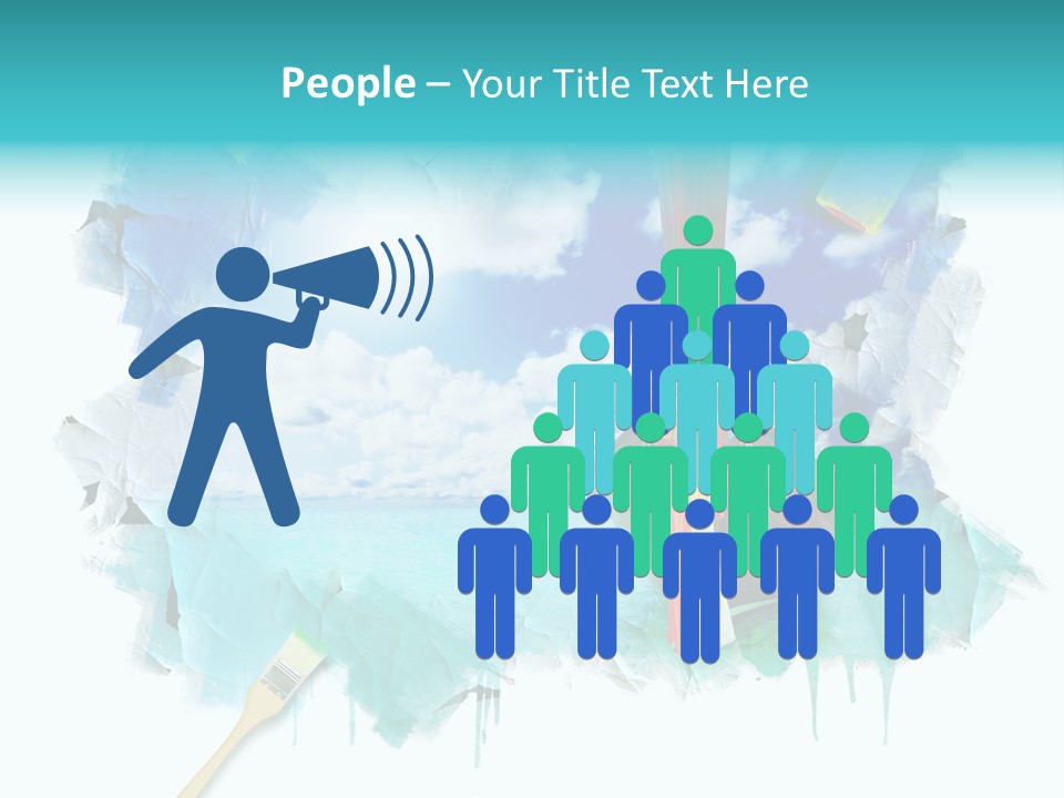 Sketching Sunny Paper PowerPoint Template