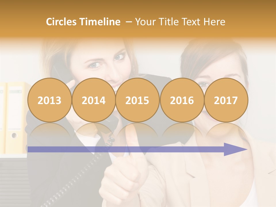 Service Arbeitsplatz Kommunikation PowerPoint Template