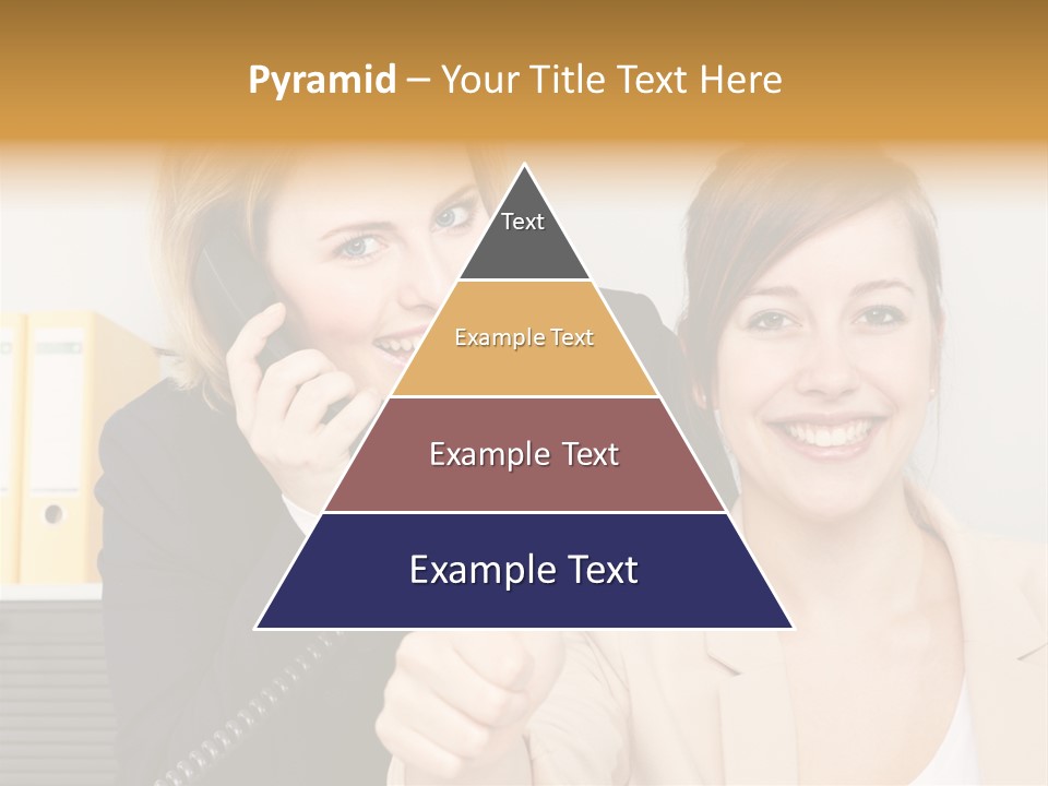 Service Arbeitsplatz Kommunikation PowerPoint Template