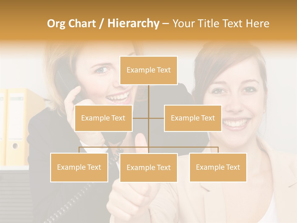 Service Arbeitsplatz Kommunikation PowerPoint Template