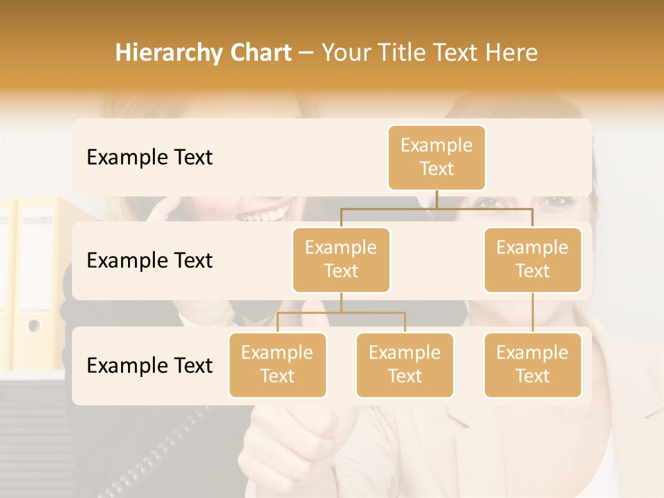 Service Arbeitsplatz Kommunikation PowerPoint Template