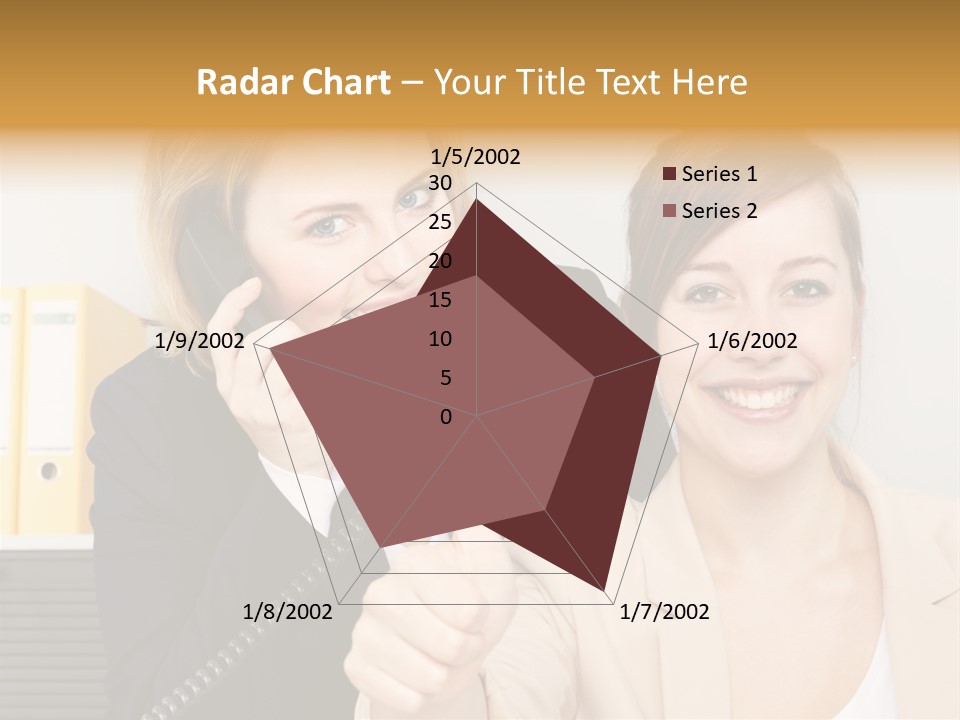 Service Arbeitsplatz Kommunikation PowerPoint Template