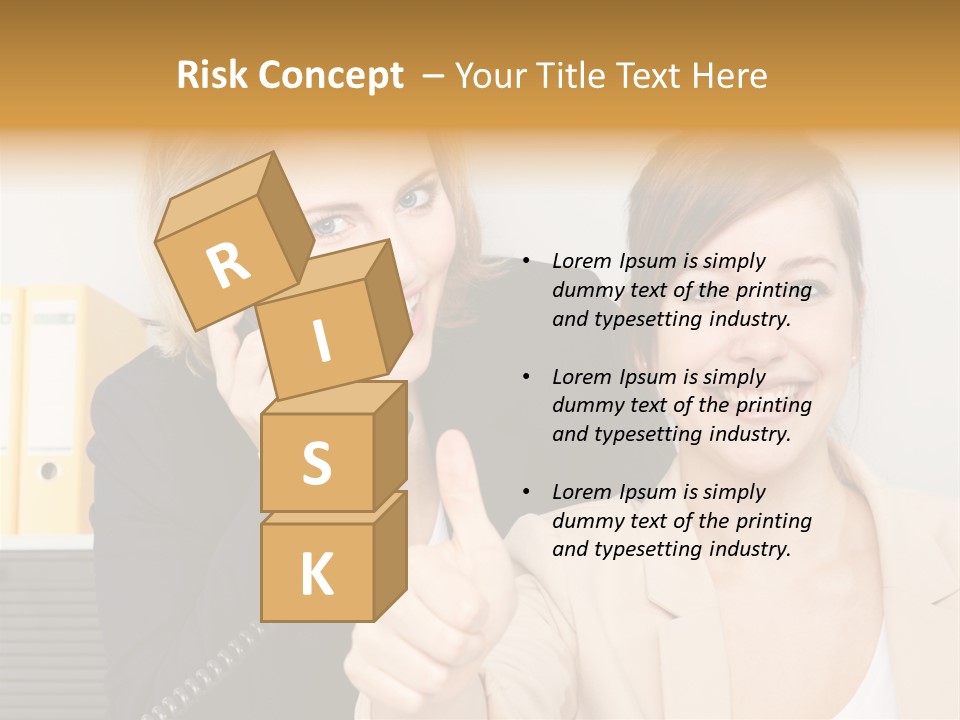 Service Arbeitsplatz Kommunikation PowerPoint Template