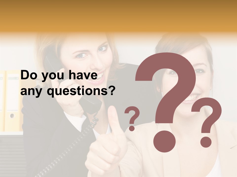 Service Arbeitsplatz Kommunikation PowerPoint Template