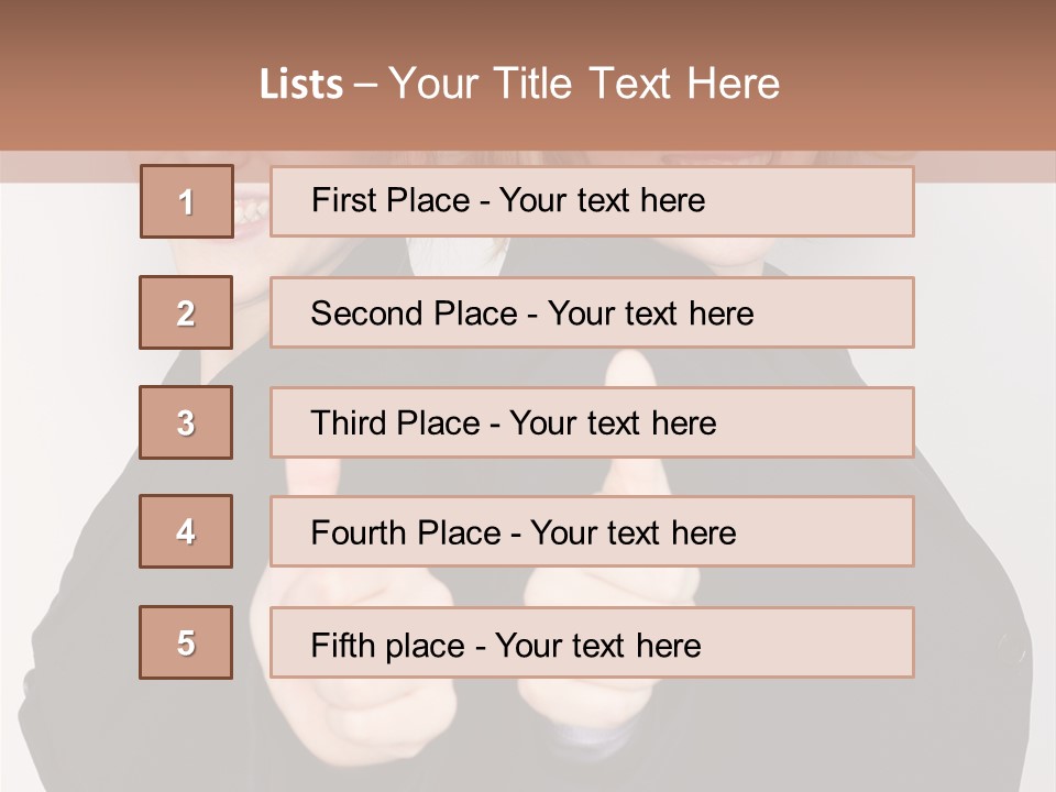 Studentin Zusammen Frau PowerPoint Template