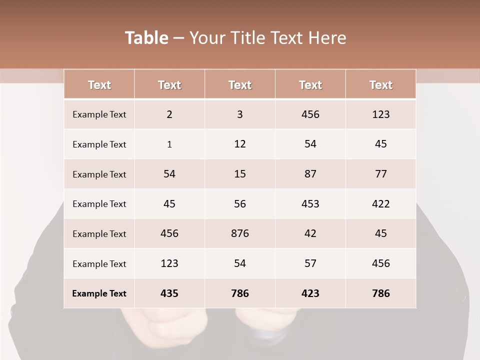Studentin Zusammen Frau PowerPoint Template