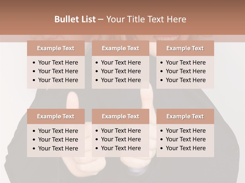 Studentin Zusammen Frau PowerPoint Template