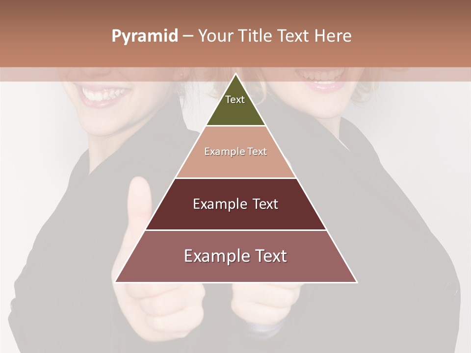 Studentin Zusammen Frau PowerPoint Template