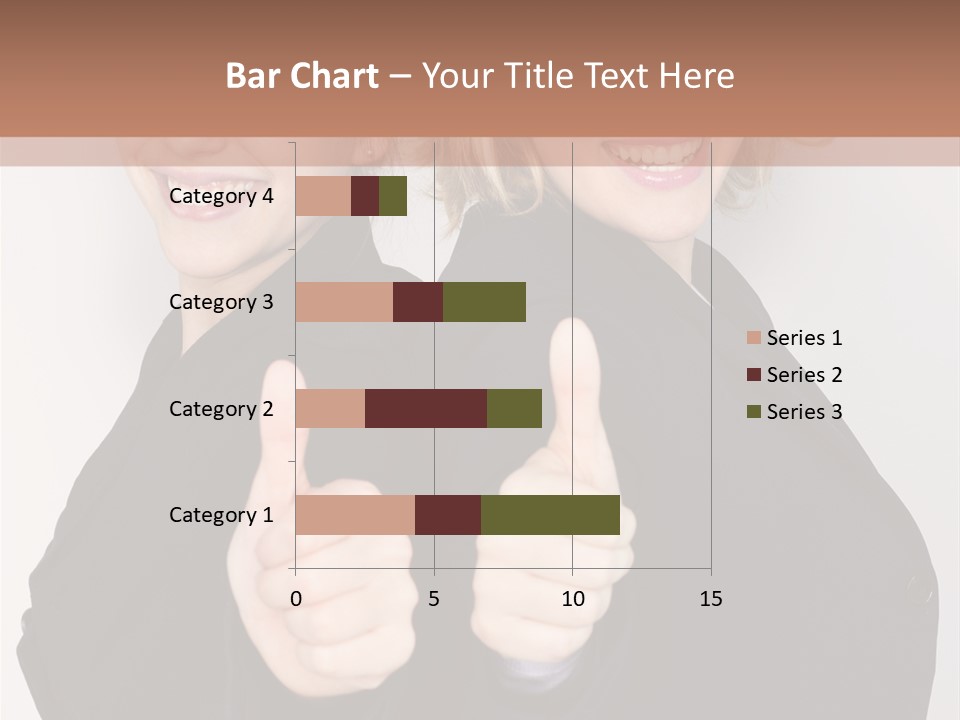 Studentin Zusammen Frau PowerPoint Template
