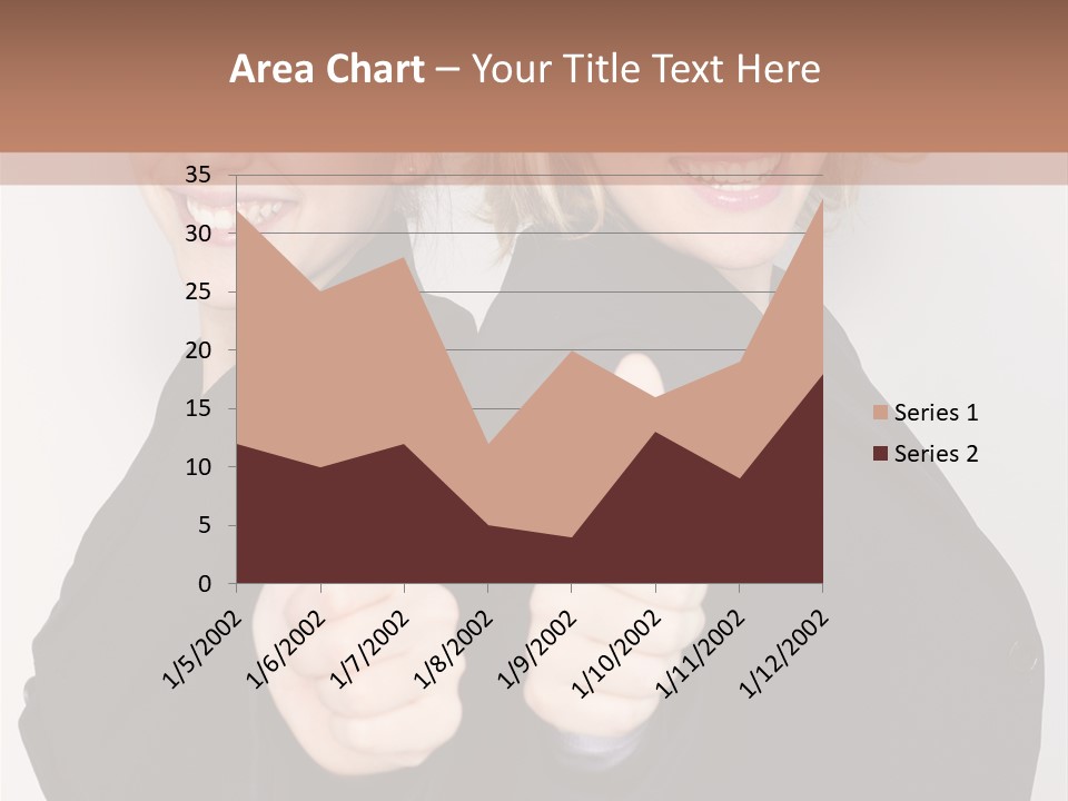 Studentin Zusammen Frau PowerPoint Template