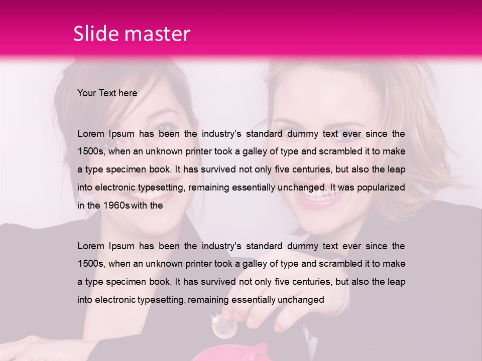 Altersvorsorge Einsparung Ausgaben PowerPoint Template