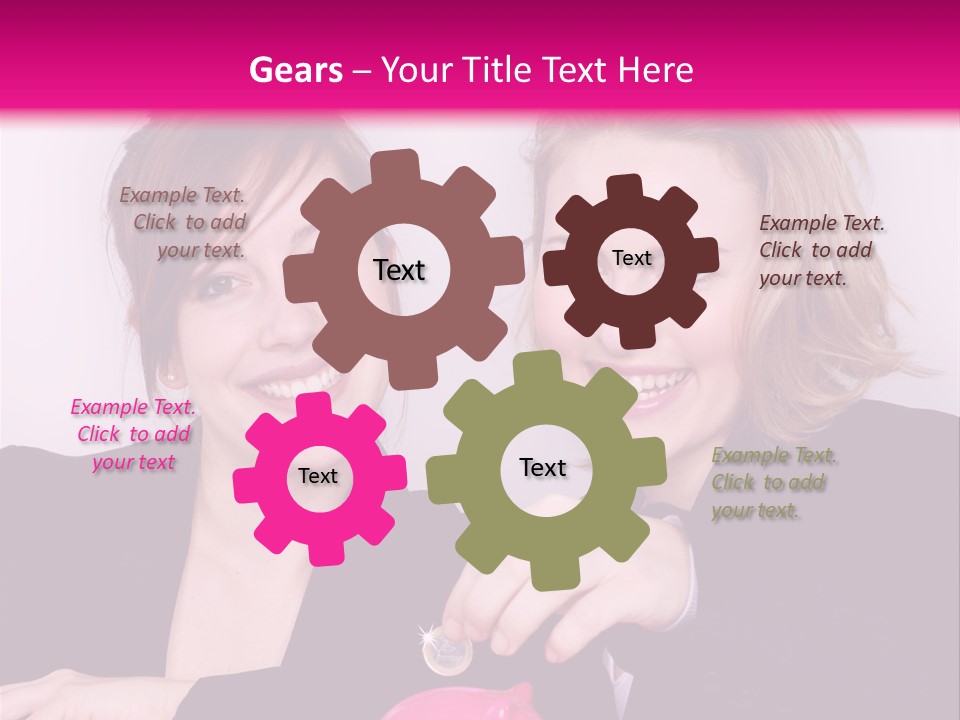 Altersvorsorge Einsparung Ausgaben PowerPoint Template