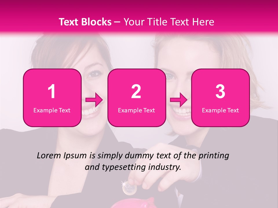 Altersvorsorge Einsparung Ausgaben PowerPoint Template