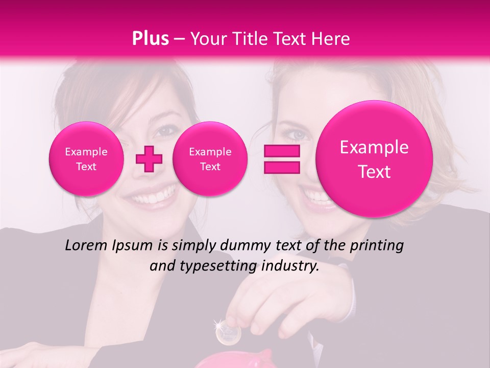 Altersvorsorge Einsparung Ausgaben PowerPoint Template