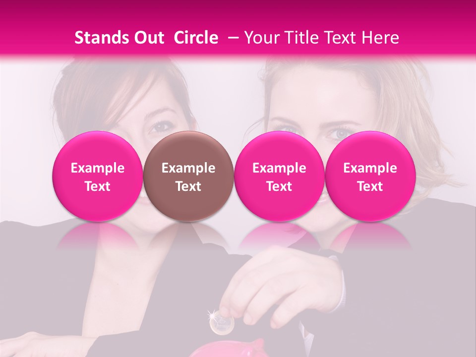 Altersvorsorge Einsparung Ausgaben PowerPoint Template