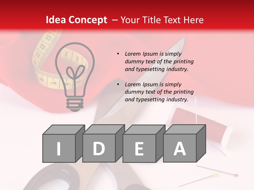 Make Isolated Modern PowerPoint Template