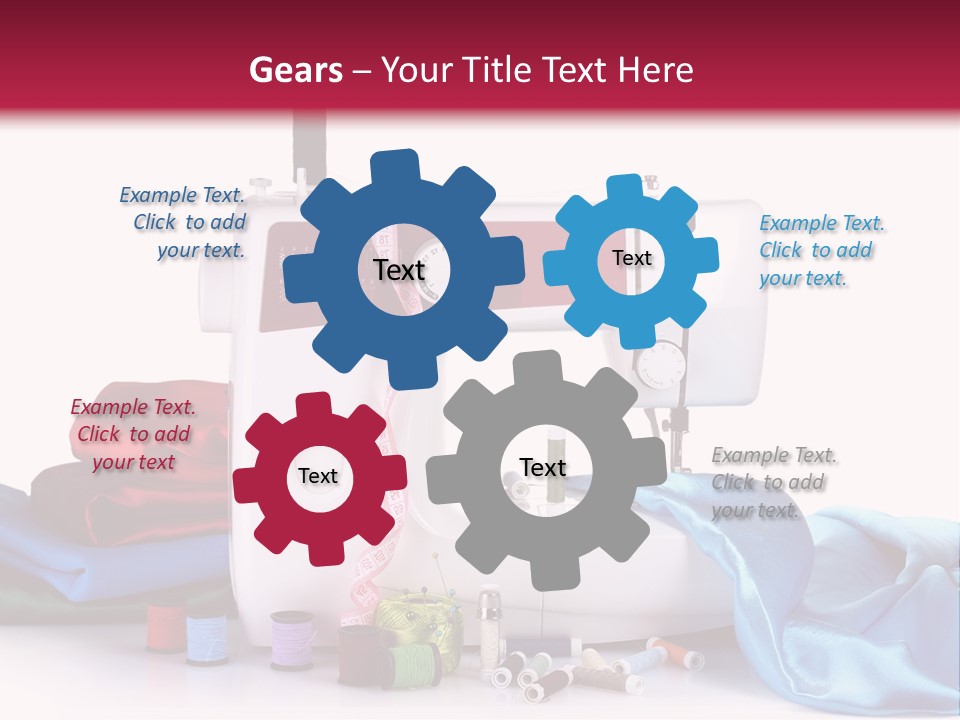 Machine Domestic Modern PowerPoint Template