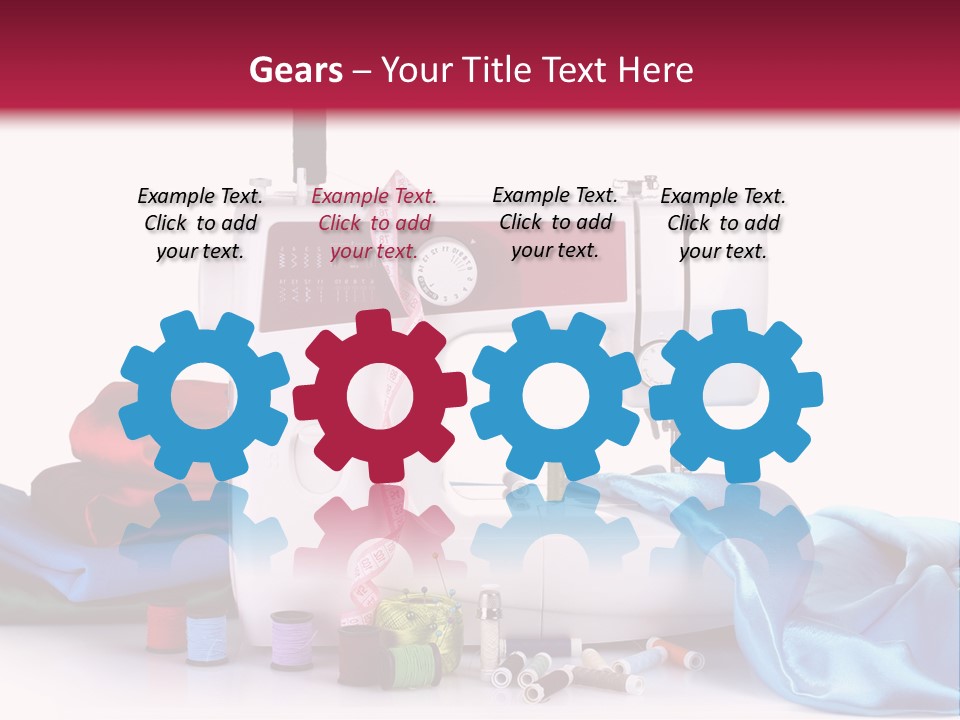 Machine Domestic Modern PowerPoint Template