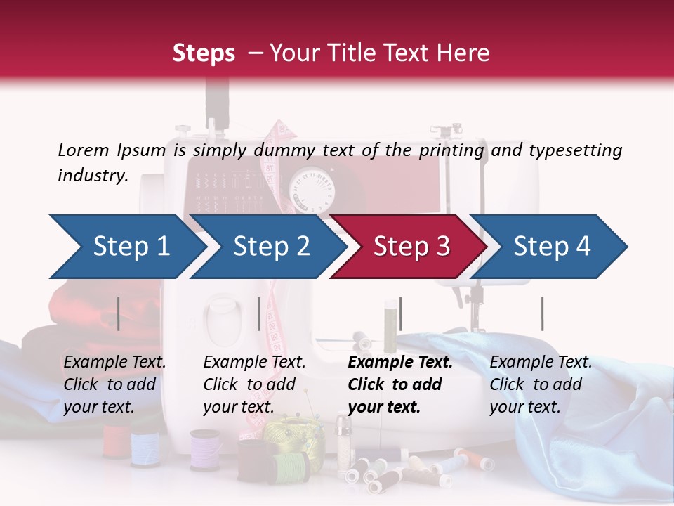Machine Domestic Modern PowerPoint Template